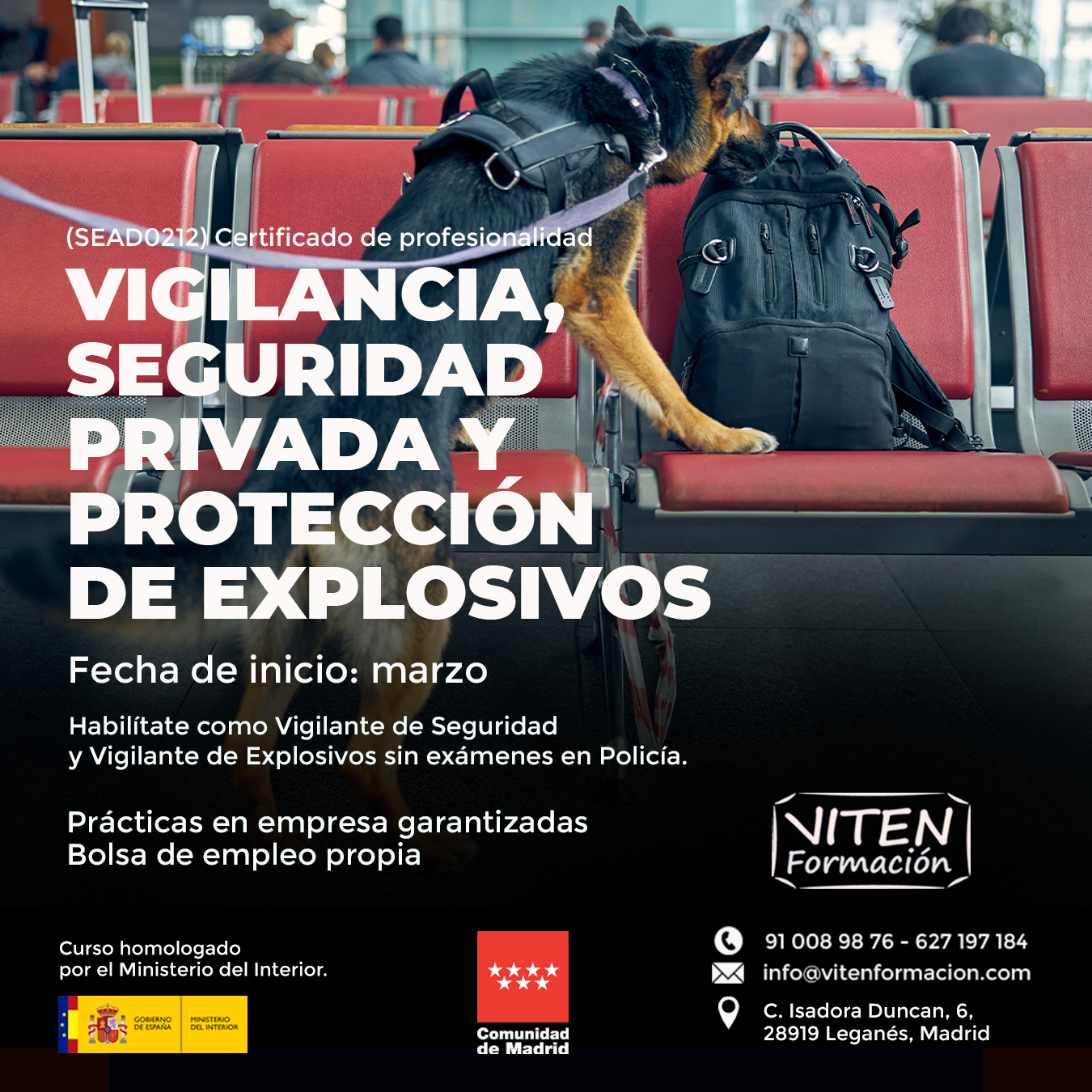 Vigilante y Explosivos